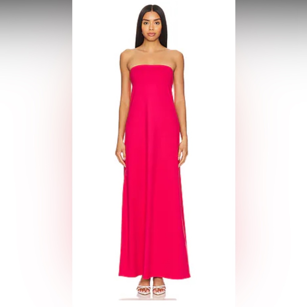 Tube Flare Dress in Framboise - Susana Monaco